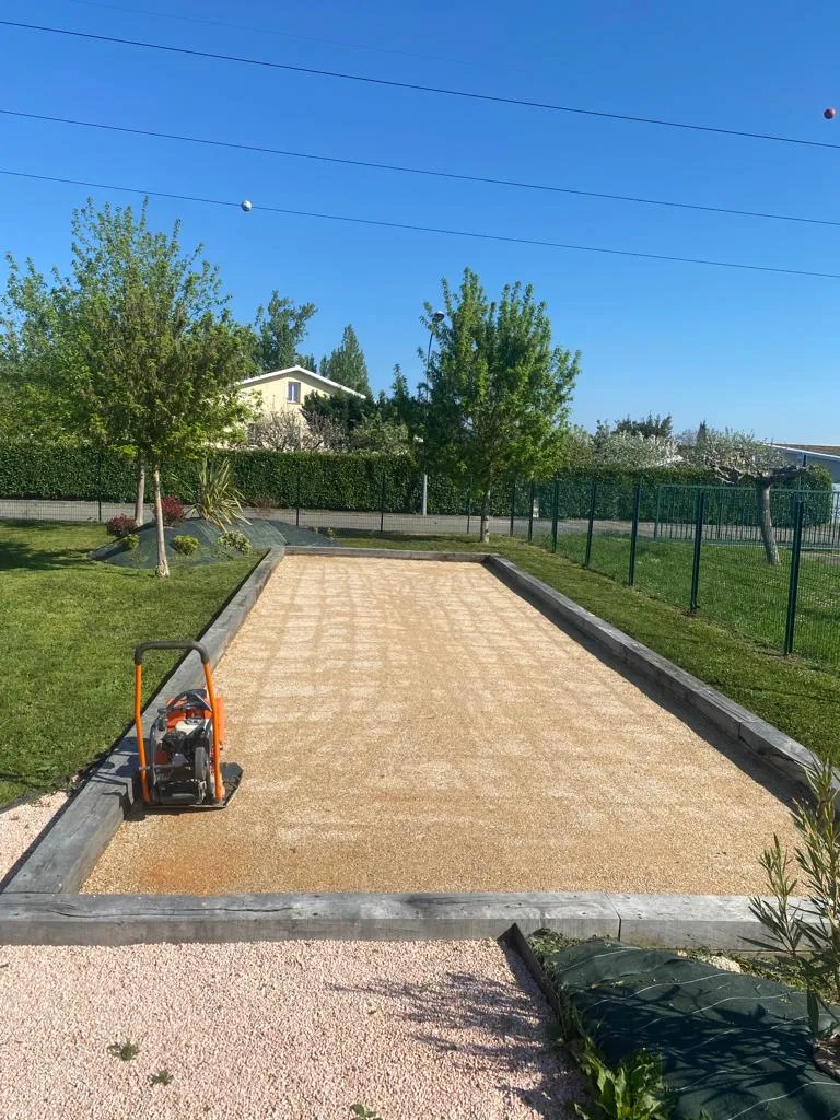 Terrain de pétanque